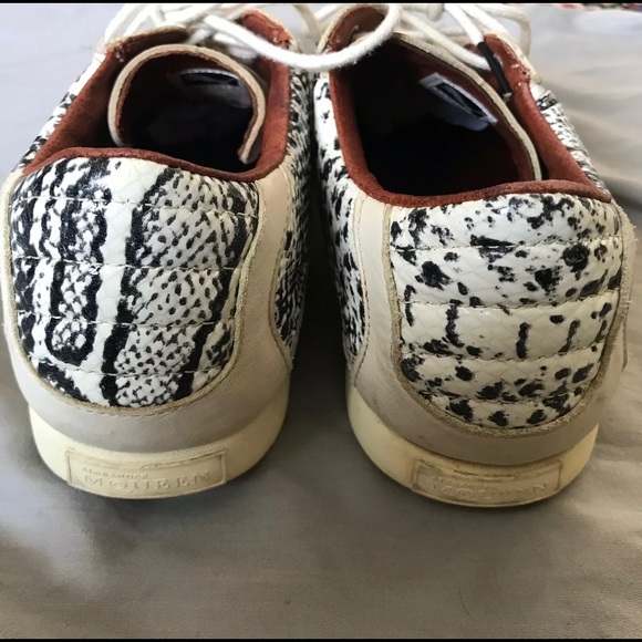 Puma x Alexander McQueen Sneakers 8.5 Snakeprint - Picture 6 of 8